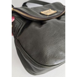 Marc By Marc Jacobs Natasha Medium Dunkelolivgrün Leder