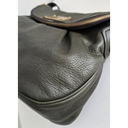 Marc By Marc Jacobs Natasha Medium Dunkelolivgrün Leder