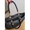Marc Jacobs Henkel/Umhängetasche Softleder Schwarz