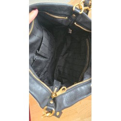 Marc Jacobs Henkel/Umhängetasche Softleder Schwarz