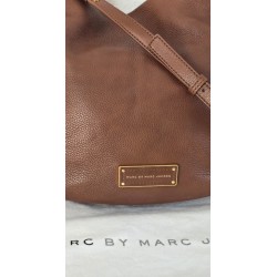 Marc Jacobs Henkel/Umhängetasche Softleder Braun