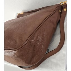 Marc Jacobs Henkel/Umhängetasche Softleder Braun