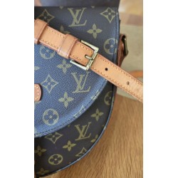 Louis Vuitton Chantilly GM Monogram Canvas  Umhängetasche Leder Braun