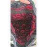 Marc Jacobs Henkel/Schultertasche Softleder anthrazit Glitzer/Schwarz