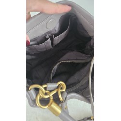 Marc Jacobs Henkel/Umhängetasche Softleder Taupe
