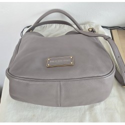 Marc Jacobs Henkel/Umhängetasche Softleder Taupe