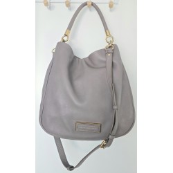 Marc Jacobs Henkel/Umhängetasche Softleder Taupe