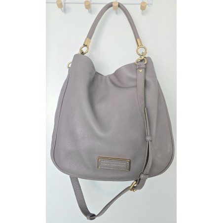 Marc Jacobs Henkel/Umhängetasche Softleder Taupe
