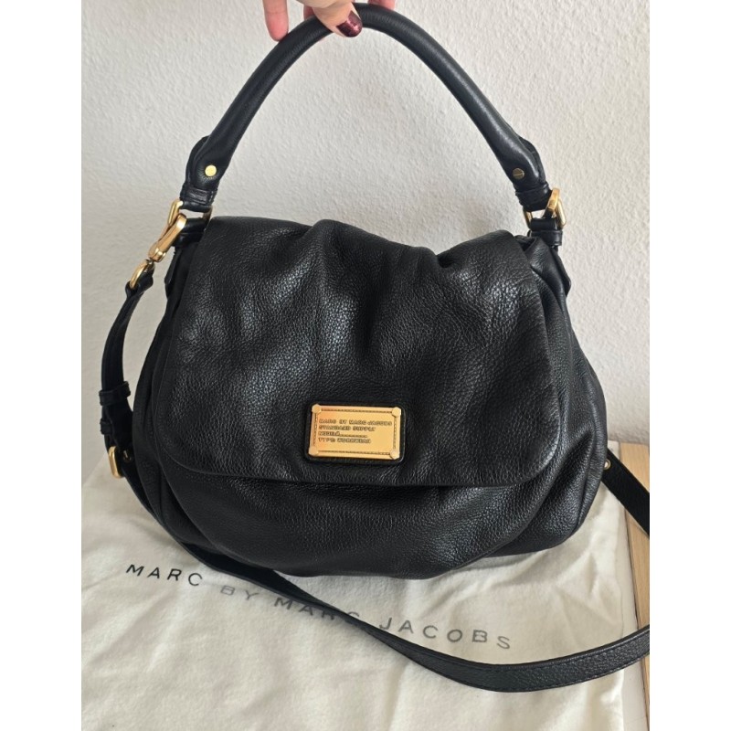 Marc by Marc Jacobs Henkeltasche / Crossbody-Tasche Schwarz Soft Leder