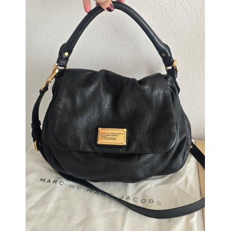 Marc by Marc Jacobs Henkeltasche / Crossbody-Tasche Schwarz Soft Leder