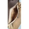 Gucci Vintage Clutch/Schulter Tasche Leder Braun