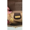 Gucci Vintage Clutch/Schulter Tasche Leder Braun