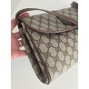 Gucci Vintage Clutch/Schulter Tasche Leder Braun