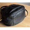 Marc By Marc Jacobs Henkel/Crossbody Tasche Softleder Rundform Schwarz