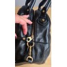 Marc By Marc Jacobs Henkel/Crossbody Tasche Softleder Rundform Schwarz