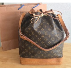 Louis Vuitton Grand Sac Noé Monogram Canvas Vintage