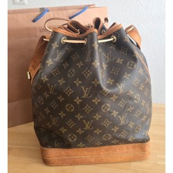 Louis Vuitton Grand Sac Noé Monogram Canvas Vintage