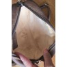 Gucci Vintage Clutch/Crossbody Tasche Oval Leder Braun