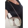 Gucci Vintage Clutch/Crossbody Tasche Oval Leder Braun