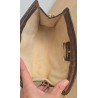 Gucci Vintage Clutch/Crossbody Tasche Leder Braun