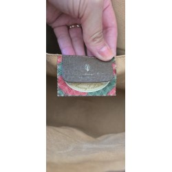 Gucci Vintage Clutch/Crossbody Tasche Leder Braun