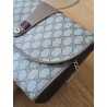 Gucci Vintage Clutch/Crossbody Tasche Leder Braun