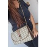 Gucci Vintage Clutch/Crossbody Tasche Leder Braun