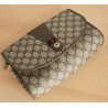 Gucci Vintage Clutch/Schultertasche Tasche Leder Braun