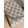Gucci Vintage Clutch/Schultertasche Tasche Leder Braun