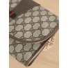 Gucci Vintage Clutch/Schultertasche Tasche Leder Braun