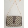 Gucci Vintage Clutch/Schultertasche Tasche Leder Braun