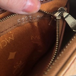 MCM Speedy Boston 25 Heritage Cognac
