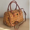 MCM Speedy Boston 25 Heritage Cognac
