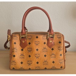 MCM Speedy Boston 25 Heritage Cognac