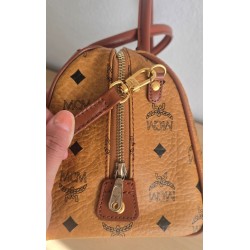 MCM Speedy Boston 25 Heritage Cognac
