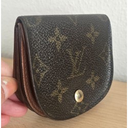Louis Vuitton Gousset Coin Purse Monogram Canvas M61970