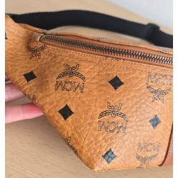 MCM Bauchtasche Vintage Heritage Cognac Canvas