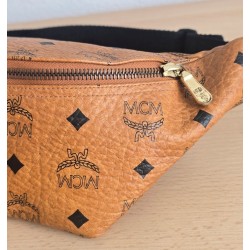 MCM Bauchtasche Vintage Heritage Cognac Canvas
