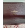 Louis Vuitton Sarah Portemonnaie Textil (Denim) rosa/rot