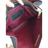 Marc Jacobs Leder Cadena Padlock Tote Bag Handtasche Schultertasche Schwarz