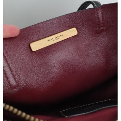 Marc Jacobs Leder Cadena Padlock Tote Bag Handtasche Schultertasche Schwarz