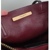 Marc Jacobs Leder Cadena Padlock Tote Bag Handtasche Schultertasche Schwarz