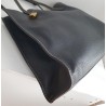 Marc Jacobs Leder Cadena Padlock Tote Bag Handtasche Schultertasche Schwarz