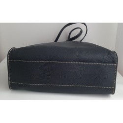 Marc Jacobs Leder Cadena Padlock Tote Bag Handtasche Schultertasche Schwarz