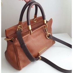 Marc By Marc Jacobs Henkel/Crossbody Tasche Braun mit Original Marc Jacobs Schulterriemen