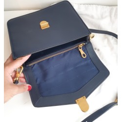 Marc By Marc Jacobs Crossbody Navy-Blau Leder Tasche