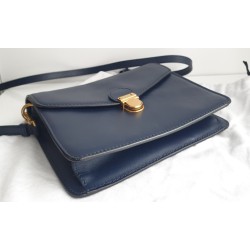 Marc By Marc Jacobs Crossbody Navy-Blau Leder Tasche