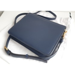 Marc By Marc Jacobs Crossbody Navy-Blau Leder Tasche