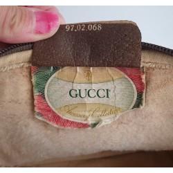 Gucci Crossbody Tasche Braun Leder