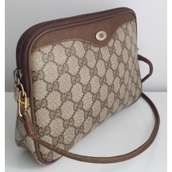 Gucci Crossbody Tasche Braun Leder